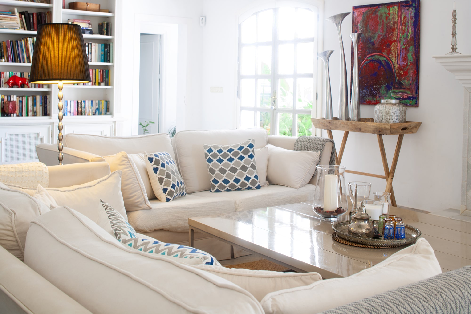 sitting room luxury villas spain