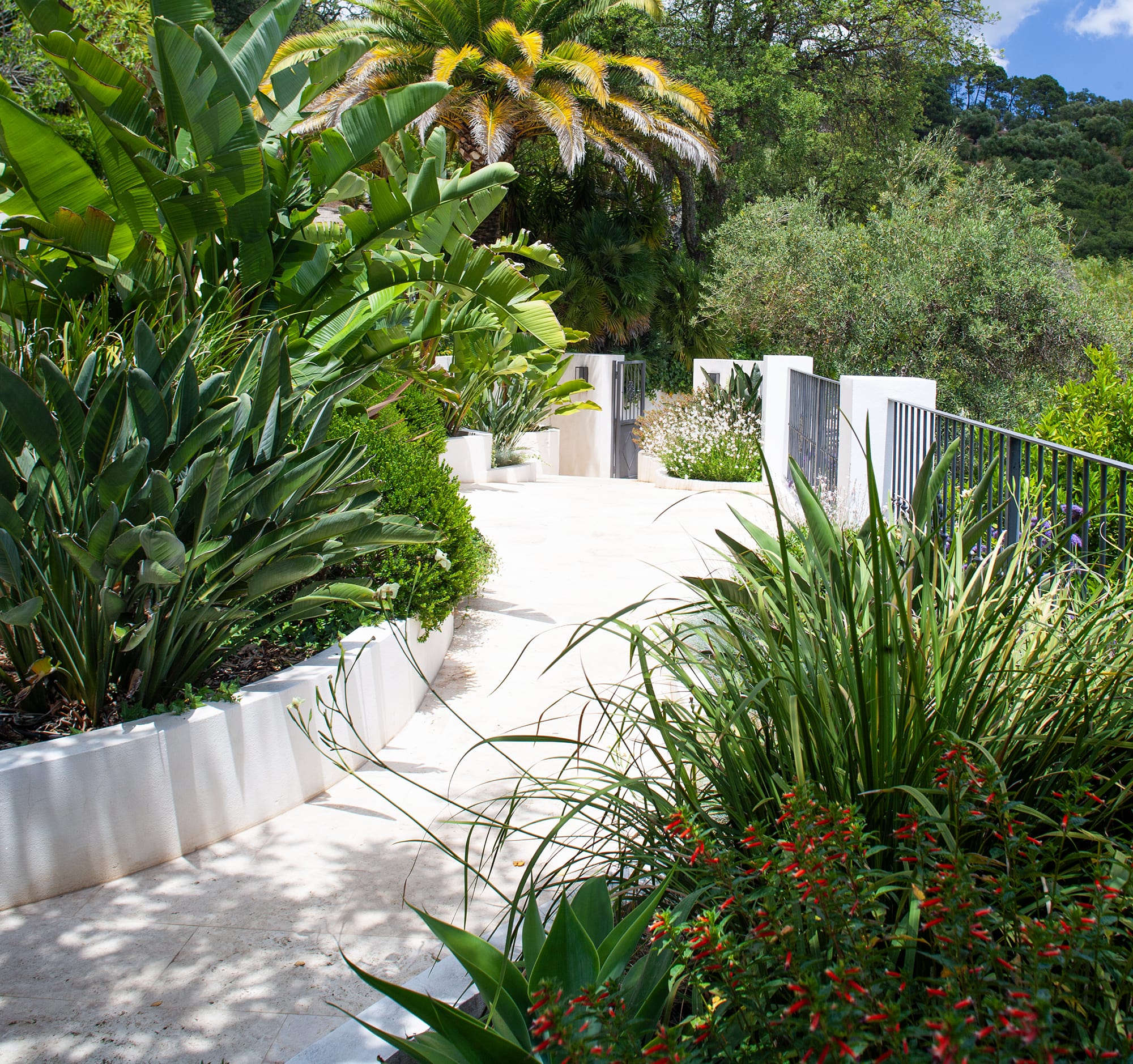 entrance to pool